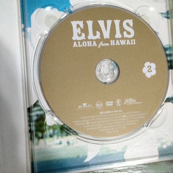 Elvis Aloha From Hawaii Deluxe Edition DVD 2 Disc Set with Booklet 2004 - Picture 10 of 14